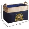 imageIdea Nuova Minions Rectangular Storage Bin with Gold Trim and HandlesMinions