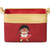 imageIdea Nuova Minions Rectangular Storage Bin with Gold Trim and HandlesRed
