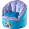 imageIdea Nuova Cocomelon Blue Round Bean Bag Chair for Kids Ages 3 LargeEncanto