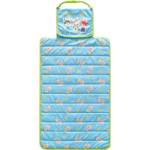 imageCocomelon JJ Friends Portable Travel Slumber Cushioned Play Mat with Built in Pillow 46quot x26