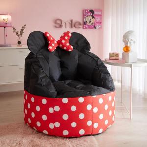 imageDisney Minnie Mouse 3D Figural Oversized Round Back Bean Bag ChairMinnie Mouse