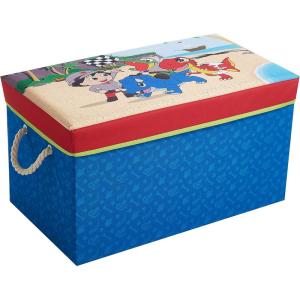 imageDisney Minnie Mouse Collapsible Toy Storage Bench and Ottoman  Durable and Functional 145quot H x 145quot D x 25quot L Perfect for Kids RoomsRyans World