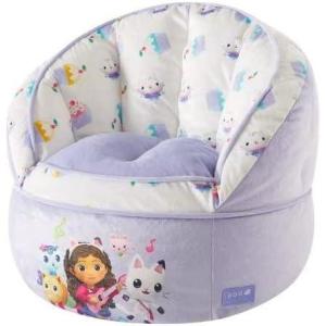 imageIdea Nuova Cocomelon Blue Round Bean Bag Chair for Kids Ages 3 LargeGabbys Dollhouse
