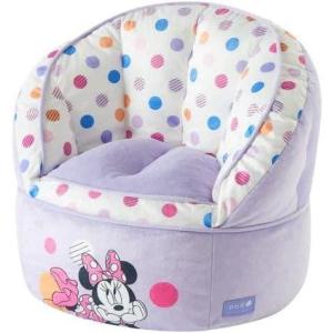 imageIdea Nuova Cocomelon Blue Round Bean Bag Chair for Kids Ages 3 LargeMinnie Mouse