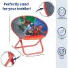 imageAvengers Toddler 19 Folding Saucer Chair with Cushion Metal Ages 3