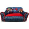 imageMarvel Avengers Cozy Double Bean Bag Sofa Chair with Sherpa Trim Blue LargeBlue