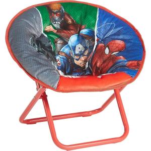 imageAvengers Toddler 19 Folding Saucer Chair with Cushion Metal Ages 3