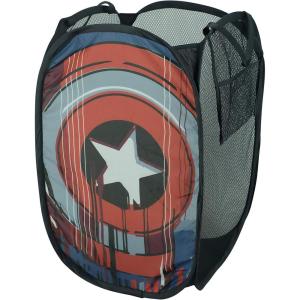 imageMarvel Avengers Captain America Pop Up Laundry Hamper Bin Blue