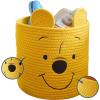 imageIdea Nuova Disney Princess Rope Storage Organizer Basket 10quot H x 10quot WWinnie the Pooh