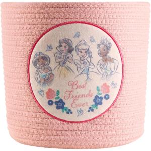 imageIdea Nuova Disney Princess Rope Storage Organizer Basket 10quot H x 10quot WPrincess
