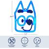 imageIdea Nuova Hello Kitty NK950144 Figural LED Neon Light Up Wall Hanging Battery Operated 10quot Wx7 HBluey