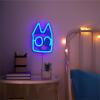 imageIdea Nuova Hello Kitty NK950144 Figural LED Neon Light Up Wall Hanging Battery Operated 10quot Wx7 HBluey