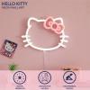imageIdea Nuova Hello Kitty NK950144 Figural LED Neon Light Up Wall Hanging Battery Operated 10quot Wx7 HHello Kitty