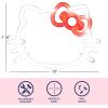 imageIdea Nuova Hello Kitty NK950144 Figural LED Neon Light Up Wall Hanging Battery Operated 10quot Wx7 HHello Kitty