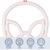 imageIdea Nuova Hello Kitty NK950144 Figural LED Neon Light Up Wall Hanging Battery Operated 10quot Wx7 HSpiderman