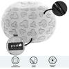 imageIdea Nuova Marvel Spiderman Embossed Faux Fur Round Bean Bag Chair for Kids24quotx24quotx18quotMickey Mouse
