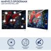imageIdea Nuova SpiderMan LED Canvas Wall Art Childrens Home Dcor Bedroom Spiderman  Blue 1150quot x 1575quot