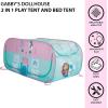 imageMarvel Spiderman 2 in 1 Kids Pop Up Play Tent and Twin Bed Tent for Pretend and Imaginative PlayGabbys Dollhouse