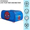 imageMarvel Spiderman 2 in 1 Kids Pop Up Play Tent and Twin Bed Tent for Pretend and Imaginative PlaySpiderman