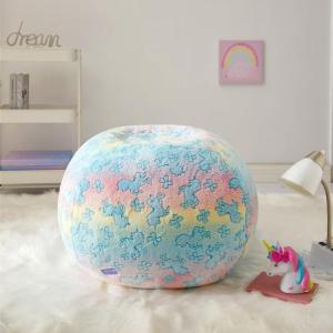 imageIdea Nuova Marvel Spiderman Embossed Faux Fur Round Bean Bag Chair for Kids24quotx24quotx18quotJojo Siwa