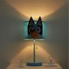 imageBluey Figural Table Lamp with Plush Shade  Ideal for Kids Rooms Bedrooms and PlayroomsBluey