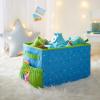 imageIdea Nuova Dreamworlds Trolls Kids Collapsible Storage Organizer Bin with Front Pocket9quot H x 10quot W x 15quot LBaby Shark
