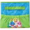 imageIdea Nuova Dreamworlds Trolls Kids Collapsible Storage Organizer Bin with Front Pocket9quot H x 10quot W x 15quot LBaby Shark