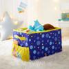 imageIdea Nuova Dreamworlds Trolls Kids Collapsible Storage Organizer Bin with Front Pocket9quot H x 10quot W x 15quot LBlues Clues