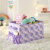 imageIdea Nuova Dreamworlds Trolls Kids Collapsible Storage Organizer Bin with Front Pocket9quot H x 10quot W x 15quot LFrozen