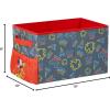 imageIdea Nuova Dreamworlds Trolls Kids Collapsible Storage Organizer Bin with Front Pocket9quot H x 10quot W x 15quot LMickey Mouse