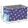 imageIdea Nuova Dreamworlds Trolls Kids Collapsible Storage Organizer Bin with Front Pocket9quot H x 10quot W x 15quot LStar Wars