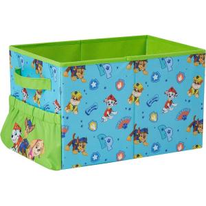 imageIdea Nuova Dreamworlds Trolls Kids Collapsible Storage Organizer Bin with Front Pocket9quot H x 10quot W x 15quot LPaw Patrol