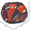 imageIdea Nuova Disney Princess Round Toddler Lightweight Bean Bag Chair SmallSpiderman