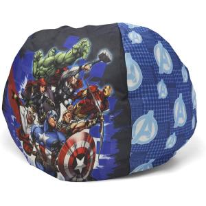 imageIdea Nuova Disney Princess Round Toddler Lightweight Bean Bag Chair SmallAvengers