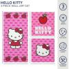 imageIdea Nuova Sanrio Hello Kitty Pastel Dot 3Piece Canvas Wall Art Set For Room Dcor12quotx12quot and 24quotx12quotApple