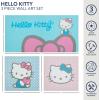 imageIdea Nuova Sanrio Hello Kitty Pastel Dot 3Piece Canvas Wall Art Set For Room Dcor12quotx12quot and 24quotx12quotPastel Dot