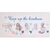 imageIdea Nuova Sanrio Hello Kitty Pastel Dot 3Piece Canvas Wall Art Set For Room Dcor12quotx12quot and 24quotx12quotPrincess