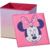 imageIdea Nuova JoJo Siwa Believe in Your Dreams Unicorn 3 Piece Collapsible Storage Set with Collapsible Ottoman Bin and Figural Dome Pop Up Hamper PinkMinnie Mouse
