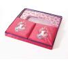 imageIdea Nuova JoJo Siwa Unicorn 3 Piece Collapsible Table and Chair Set with Storage Table and 2 OttomansJojo Siwa