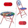 imageDreamWorks Trolls 3 Piece Foldable Round Table and Chair Set Ages 3Avengers