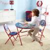 imageDreamWorks Trolls 3 Piece Foldable Round Table and Chair Set Ages 3Avengers