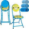 imageDreamWorks Trolls 3 Piece Foldable Round Table and Chair Set Ages 3Minions