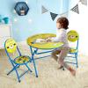 imageDreamWorks Trolls 3 Piece Foldable Round Table and Chair Set Ages 3Minions