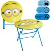 imageDreamWorks Trolls 3 Piece Foldable Round Table and Chair Set Ages 3Minions
