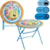imageDreamWorks Trolls 3 Piece Foldable Round Table and Chair Set Ages 3Spongebob