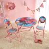 imageDreamWorks Trolls 3 Piece Foldable Round Table and Chair Set Ages 3Trolls