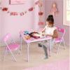 imageIdea Nuova Sanrio Hello Kitty 3 Piece Childrens Activity Square Table and 2 Folding Chairs Set Ages 3Gabbys Dollhouse