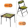 imageIdea Nuova Sanrio Hello Kitty 3 Piece Childrens Activity Square Table and 2 Folding Chairs Set Ages 3Ninja Turtles