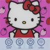 imageIdea Nuova Sanrio Hello Kitty Happy Halloween LED Glowing Holiday Canvas Wall Art for Room Dcor115quotx95quotWhite