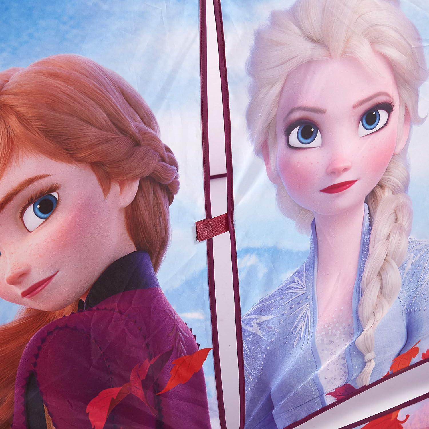 imageDisney Frozen 2 Pop Up Bed Tent with Anna ampamp Elsa Graphics 72quot L x 36quot WFrozen 2